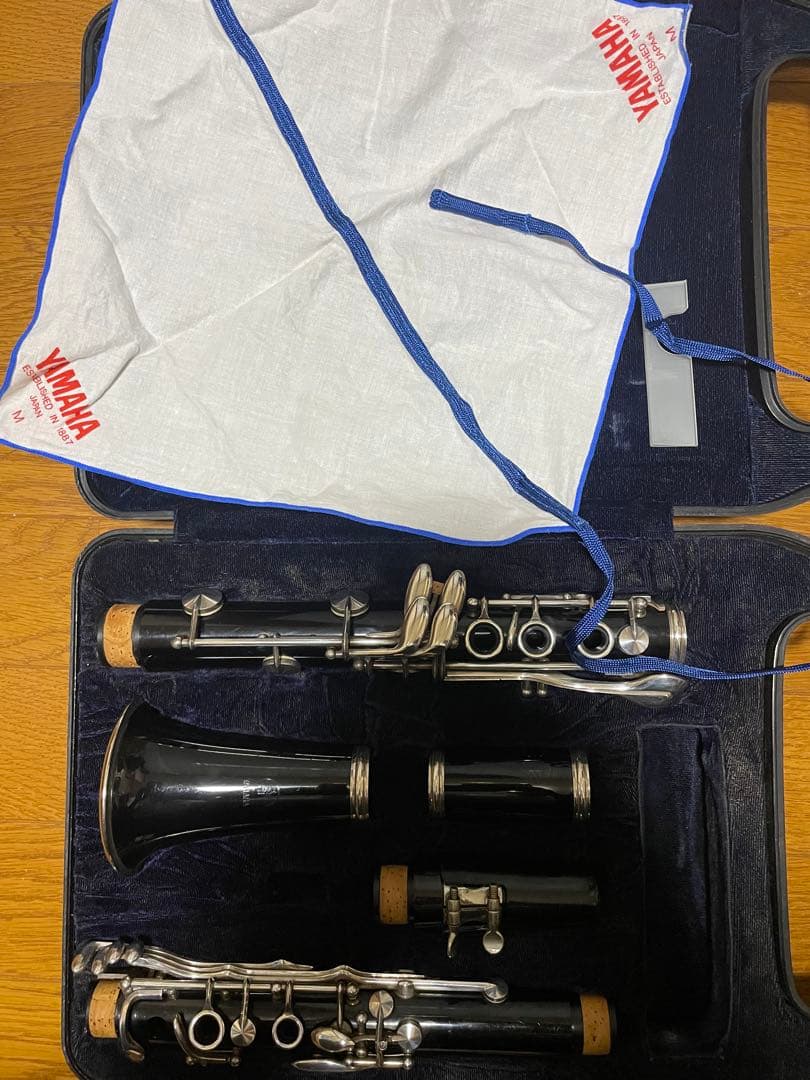 クラリネットYCL-25 黒 ケース付き