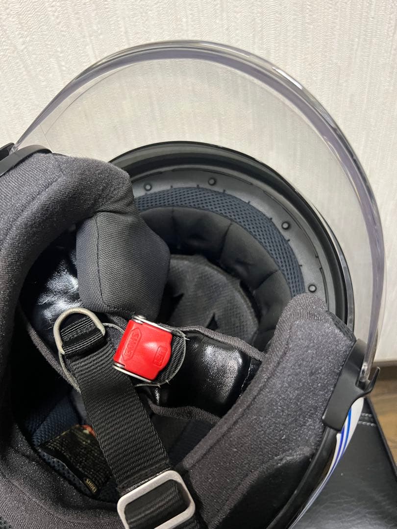 K*a様 SHOEI J-Cruise ジェットヘルメット ホワイト/ブルー