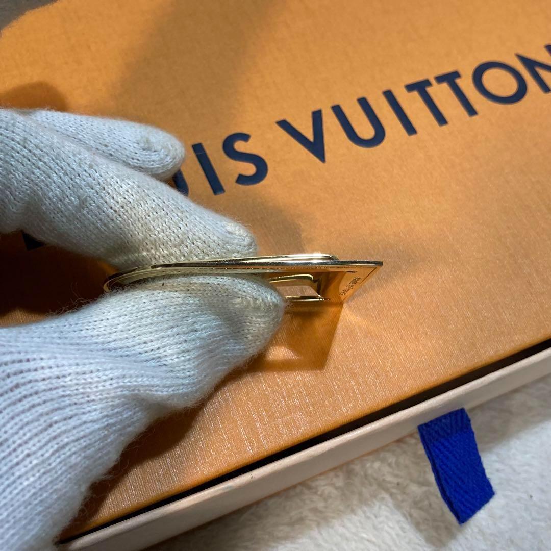 ！美品！　ルイヴィトン　マネークリップ　財布　ゴールド