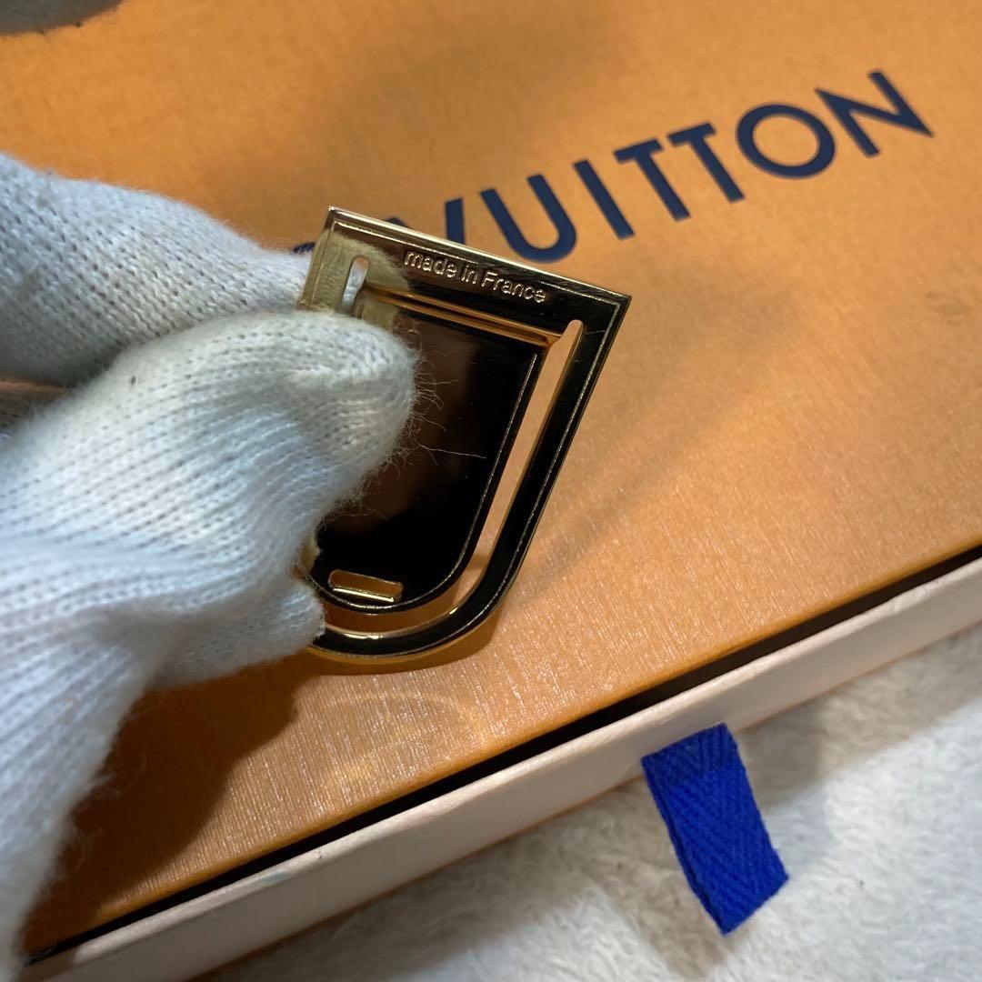 ！美品！　ルイヴィトン　マネークリップ　財布　ゴールド