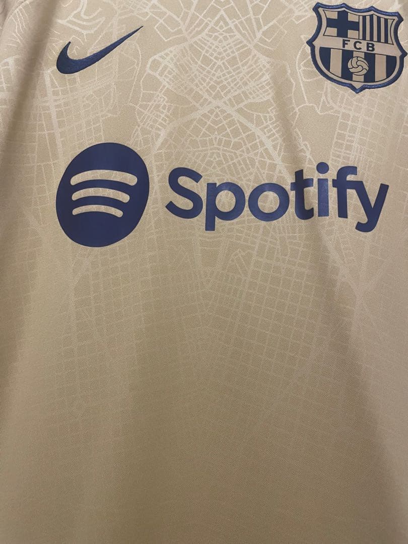 正規品　レバンドフスキ　バルセロナ2023サードユニフォームフルパッチ