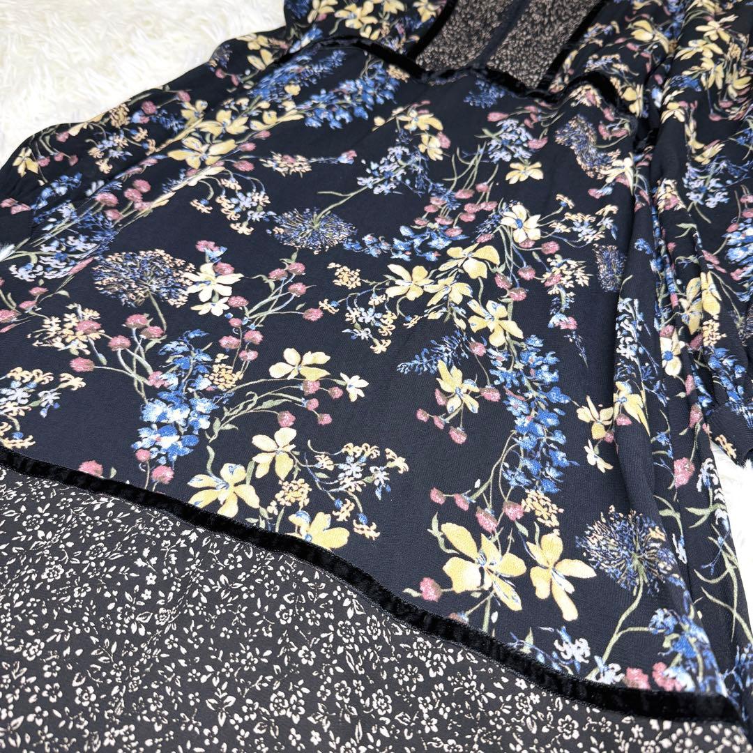 未使用 JILL STUART ジルスチュアート ミックスフラワー ワンピース