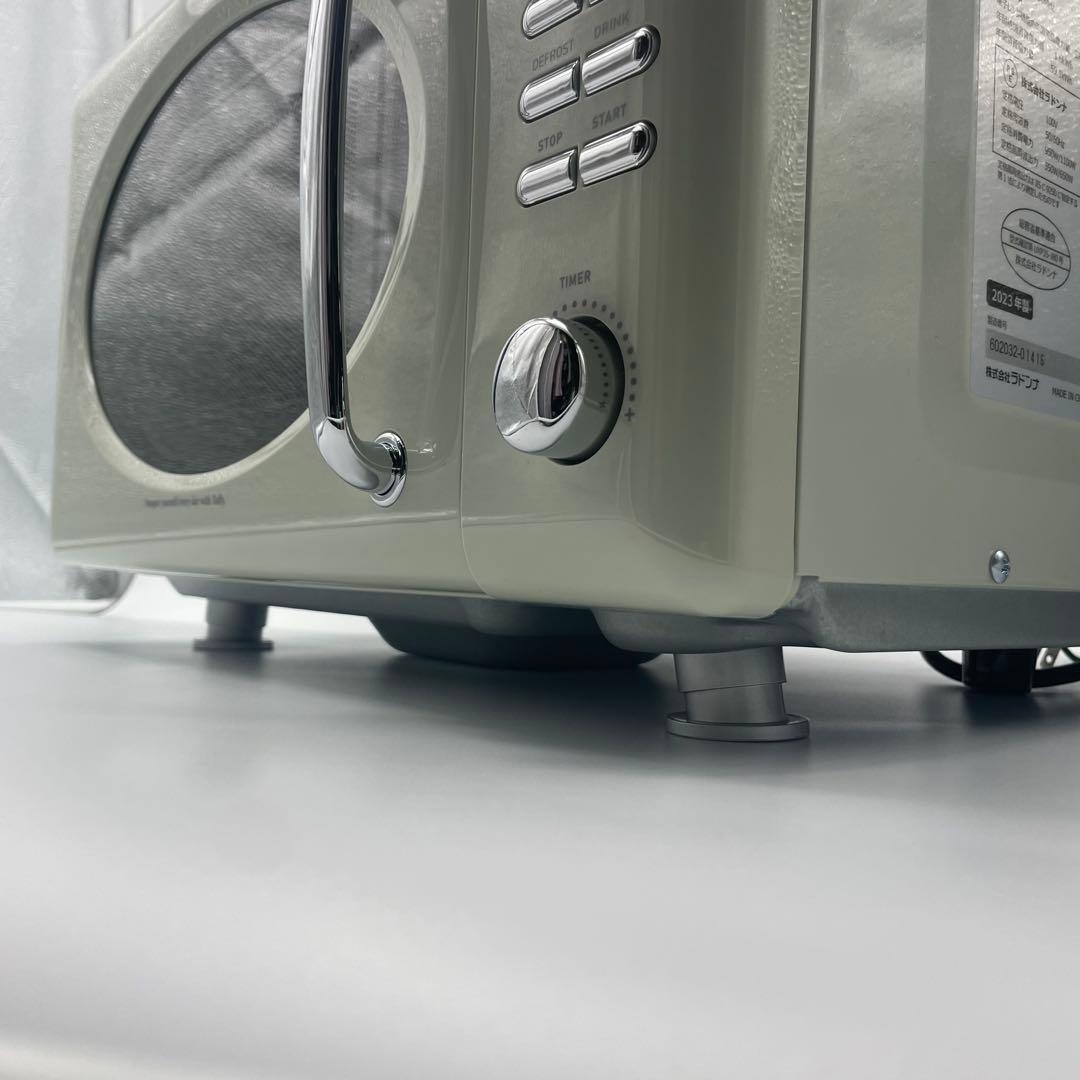 ◯Toffy LADONNA 電子レンジ K-DR1 クリーム色 2023年製