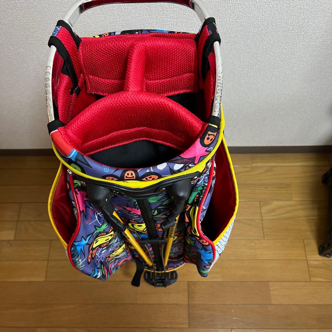 【数量限定モデル】エリートグリップ キャディバッグ ハッピークロコ 9.5インチ