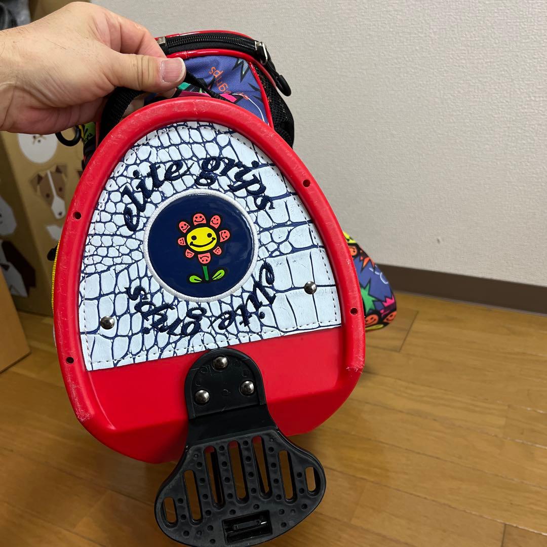 【数量限定モデル】エリートグリップ キャディバッグ ハッピークロコ 9.5インチ