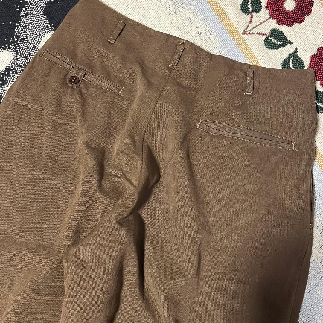 き*と様 50s ロカビリー WOOL ギャバジン スラックス ヴィンテージ レ