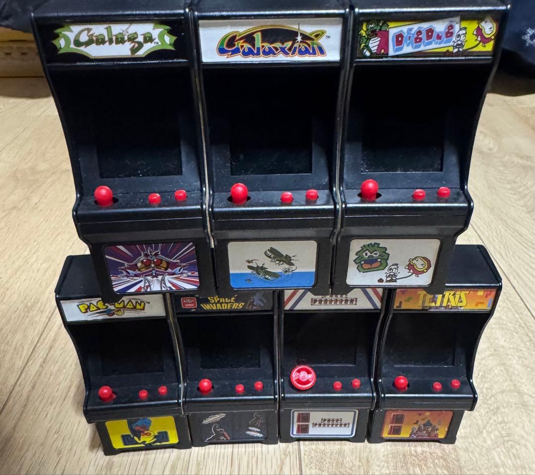 タイニーアーケードセット 7台 テトリス スペースインベーダー パックマン