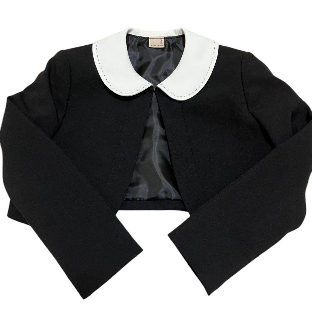 【110】プティマイン 女の子 フォーマル セットアップ 入学式 リボン 人気