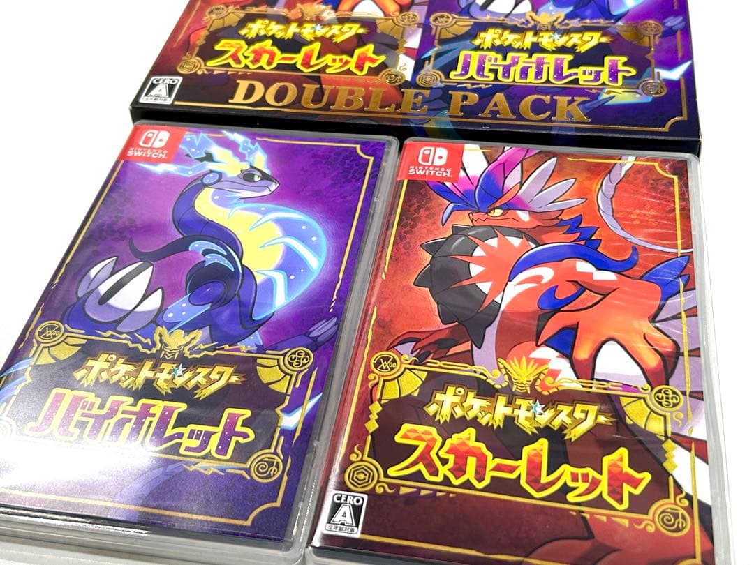 ポケットモンスター スカーレット バイオレット ダブルパック