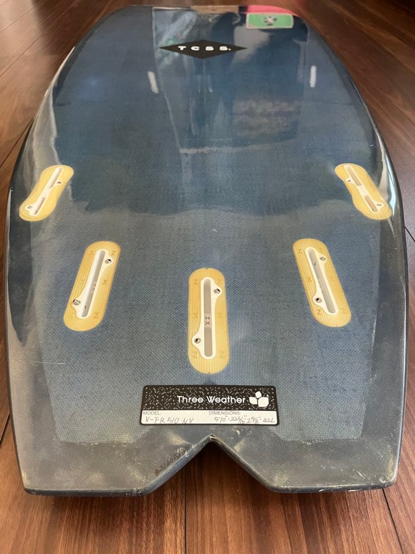 スリーウェザーFreery 5‘10 42L ケース他付き