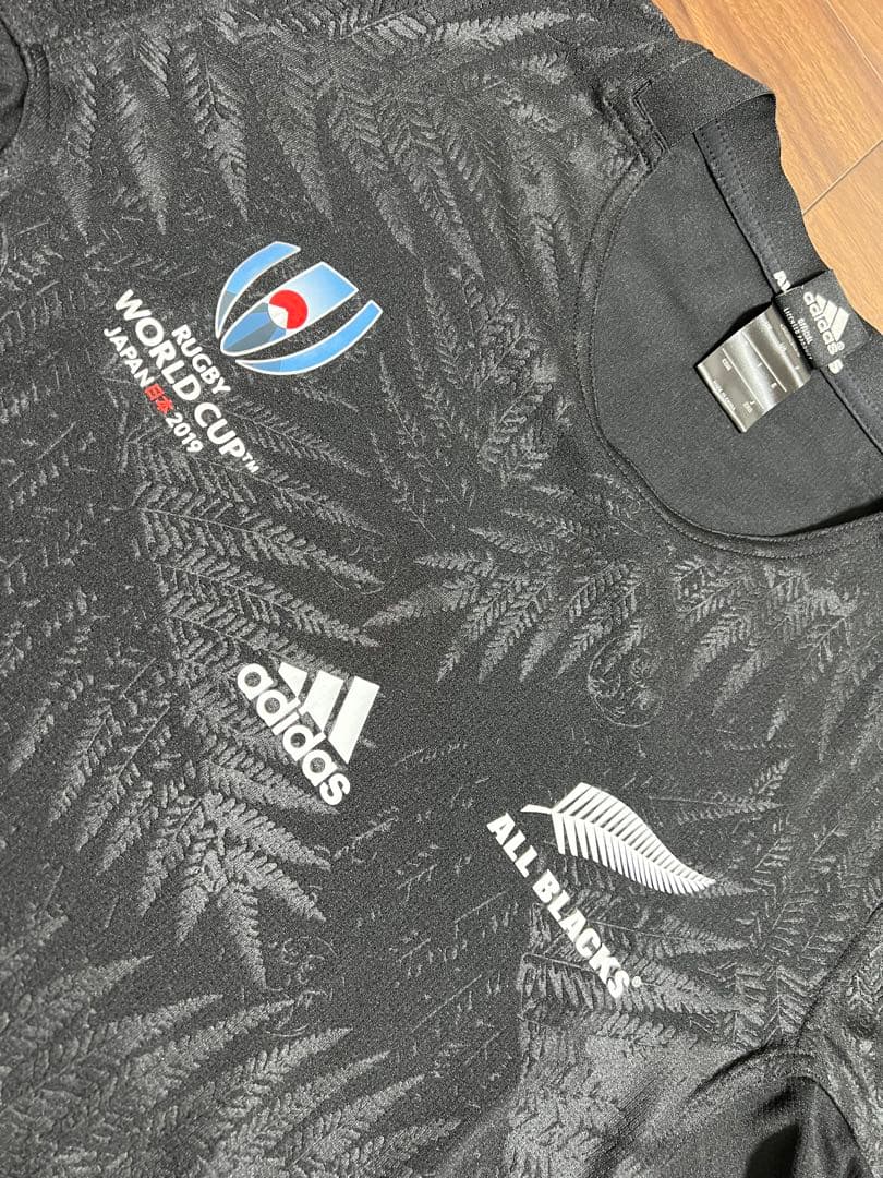 アディダスラグビーオールブラックスRWCレプリカジャージ半袖