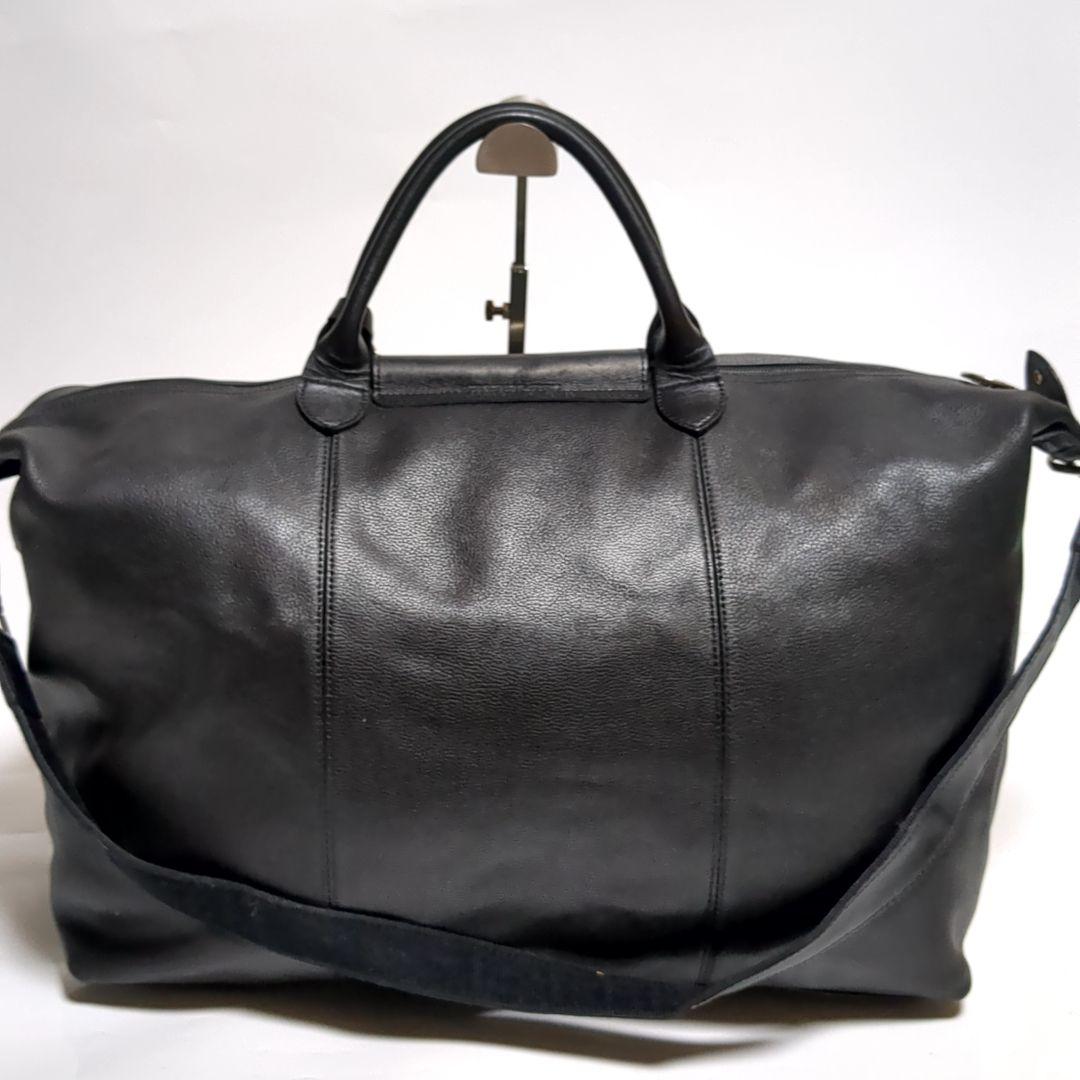 ✨ロンシャン✨プリアージュ キュイール トートバッグ 2way レザー ブラック