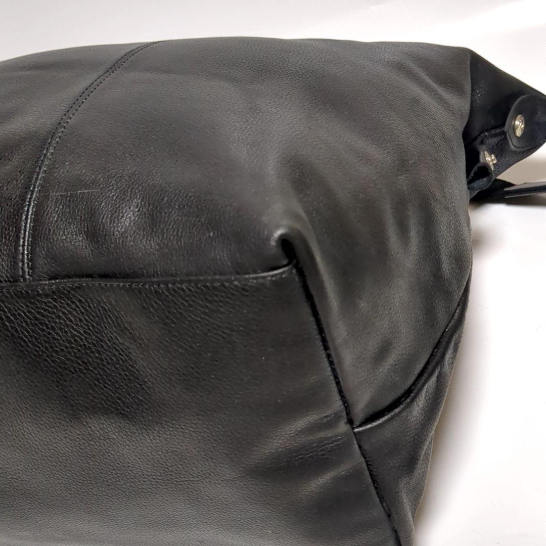 ✨ロンシャン✨プリアージュ キュイール トートバッグ 2way レザー ブラック