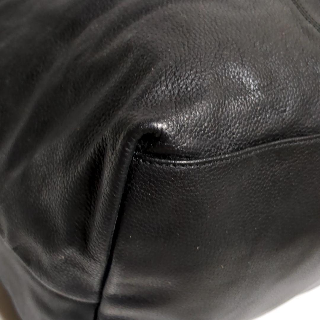 ✨ロンシャン✨プリアージュ キュイール トートバッグ 2way レザー ブラック