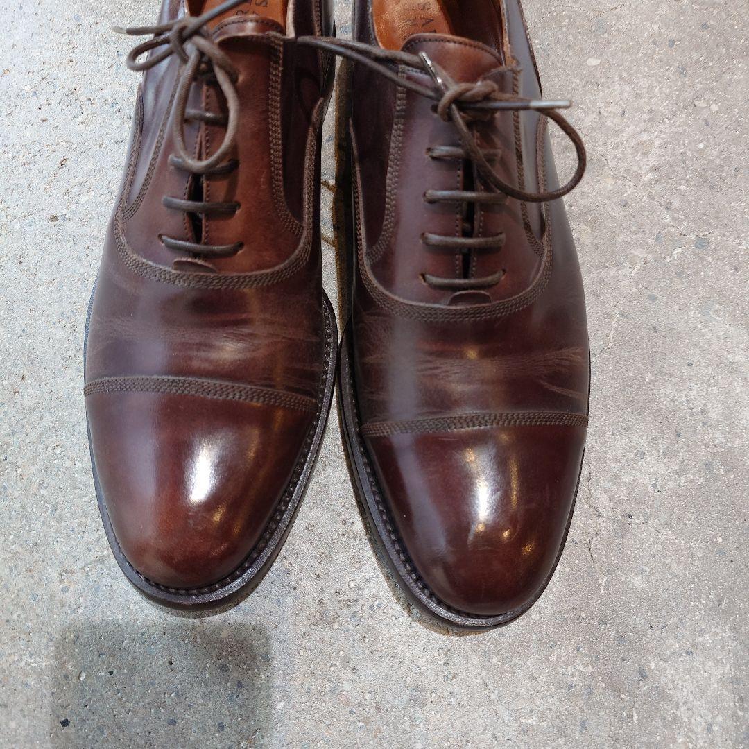美品SARTORE　サルトル　レザーシューズ　ドレスシューズ　42　イタリア製