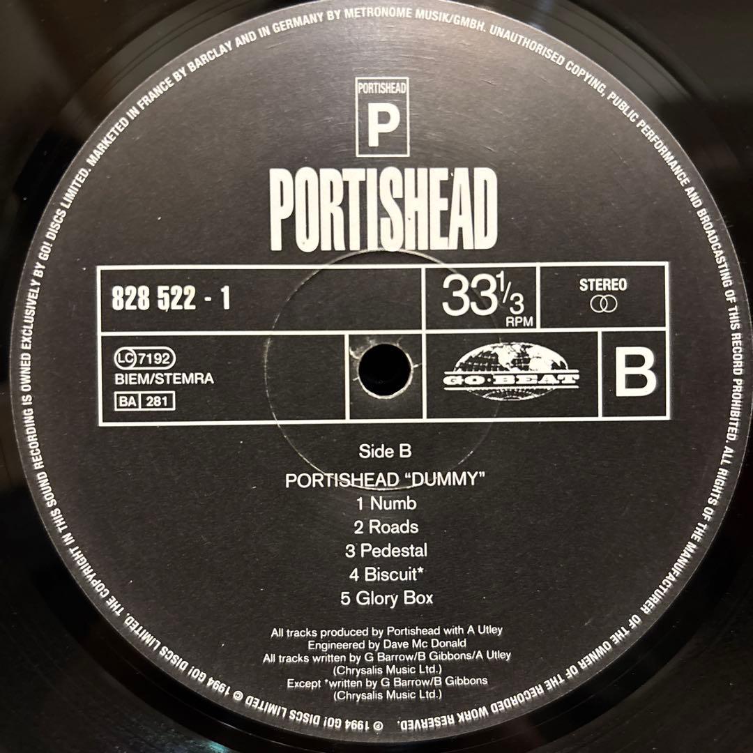 EUオリジナル盤 Portishead Dummy レコード ポーティスヘッド