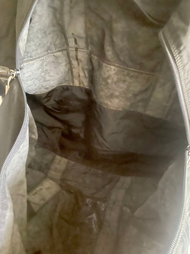 PRADA ボストンバッグ ブラック 三角ロゴ ナイロン 大容量 ゴルフバッグ