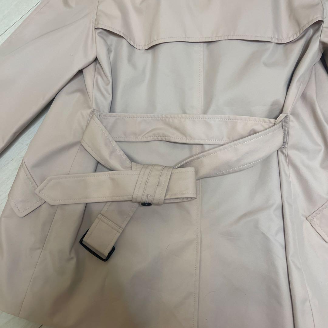 美品COACH サーモンピンクた・トレンチコート