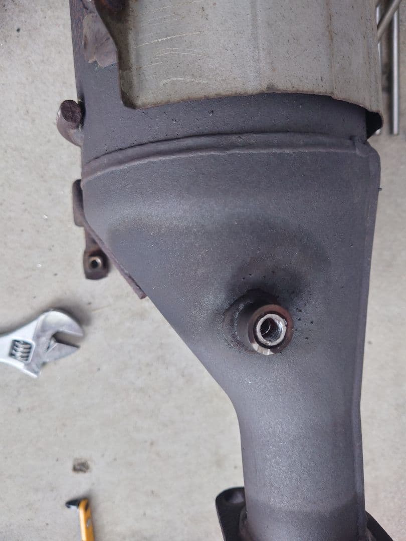 パジェロv98wDPFマフラー