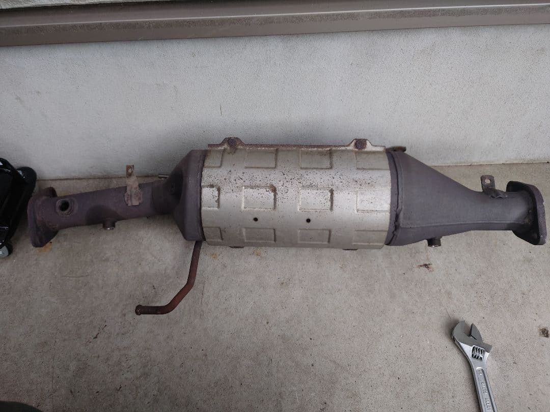 パジェロv98wDPFマフラー