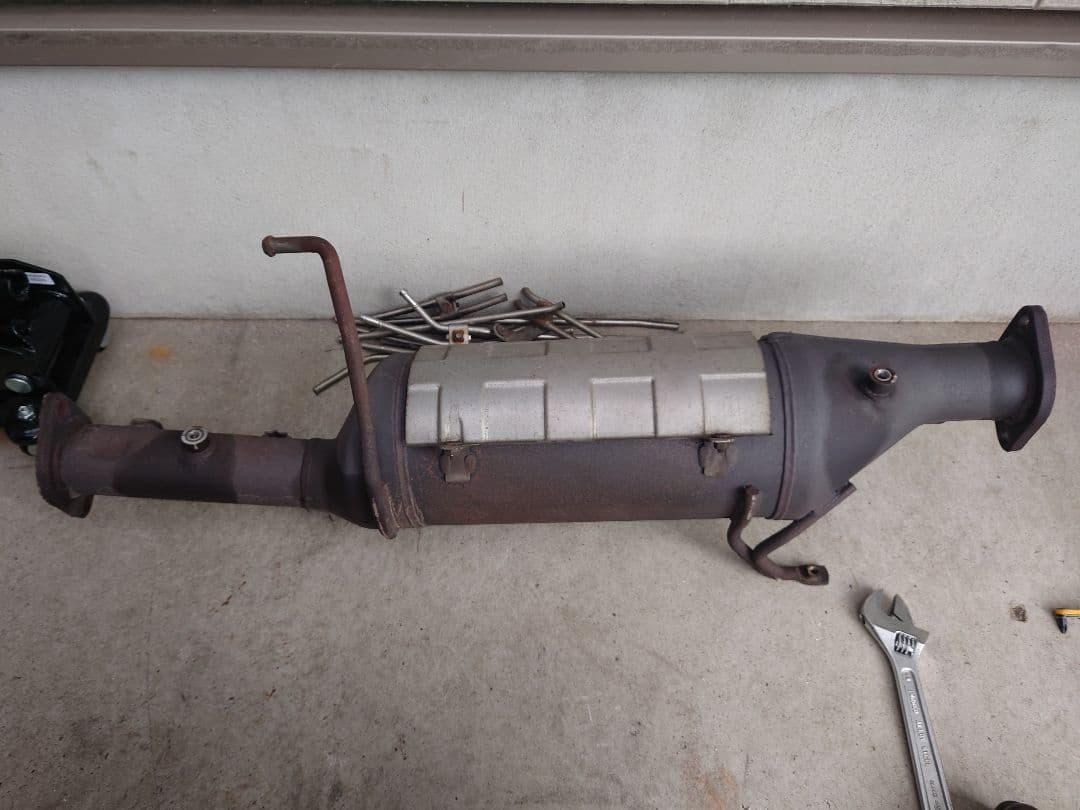 パジェロv98wDPFマフラー