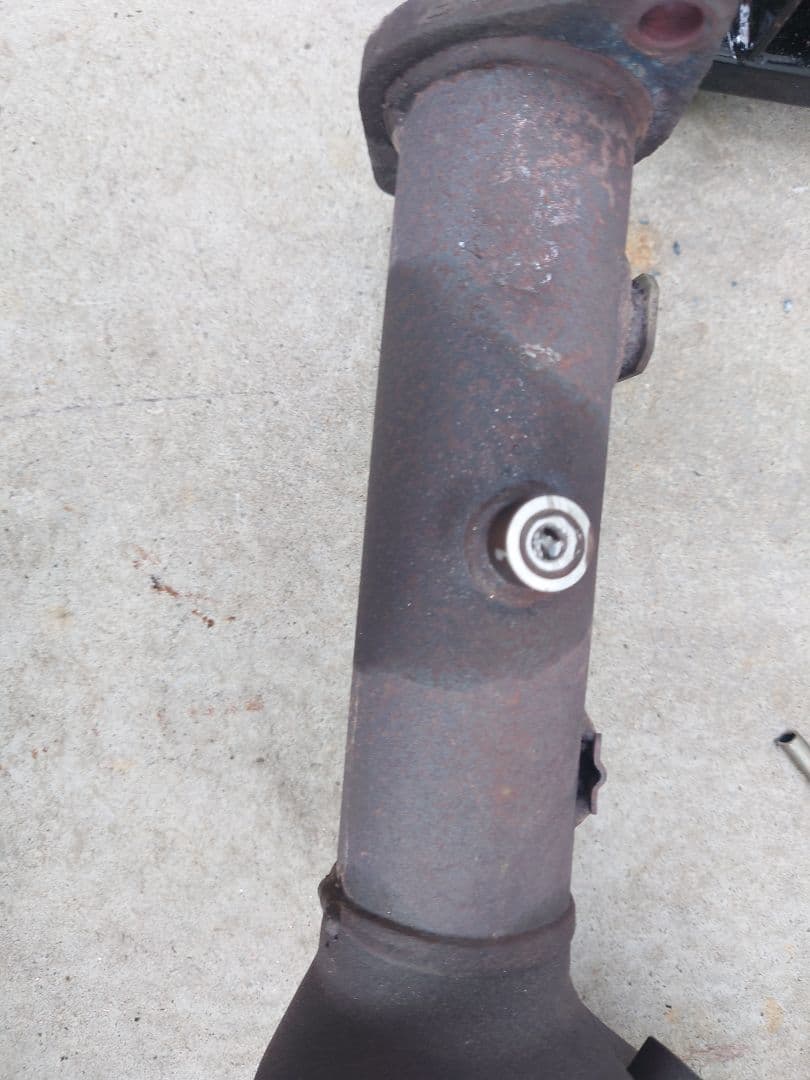 パジェロv98wDPFマフラー