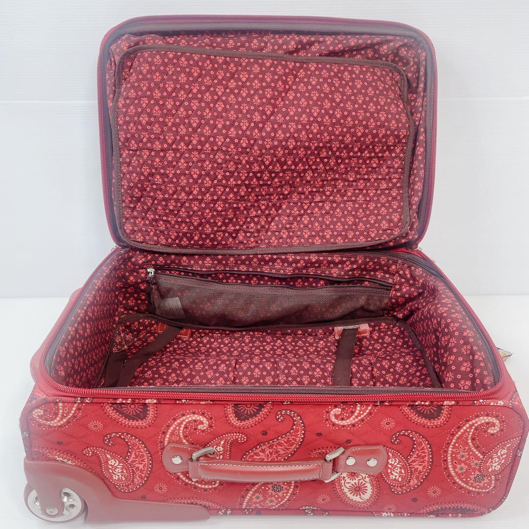 【レア】ヴェラブラッドリー　キャリーケース　トラベルバッグ　総柄　鍵付き