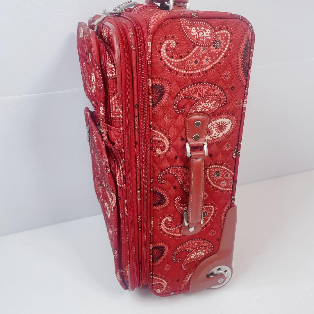 【レア】ヴェラブラッドリー　キャリーケース　トラベルバッグ　総柄　鍵付き