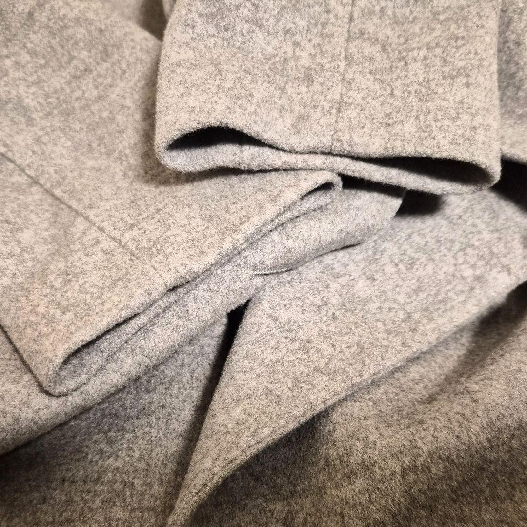 Paul Stuart　ウール カシミア ロングコート グレー