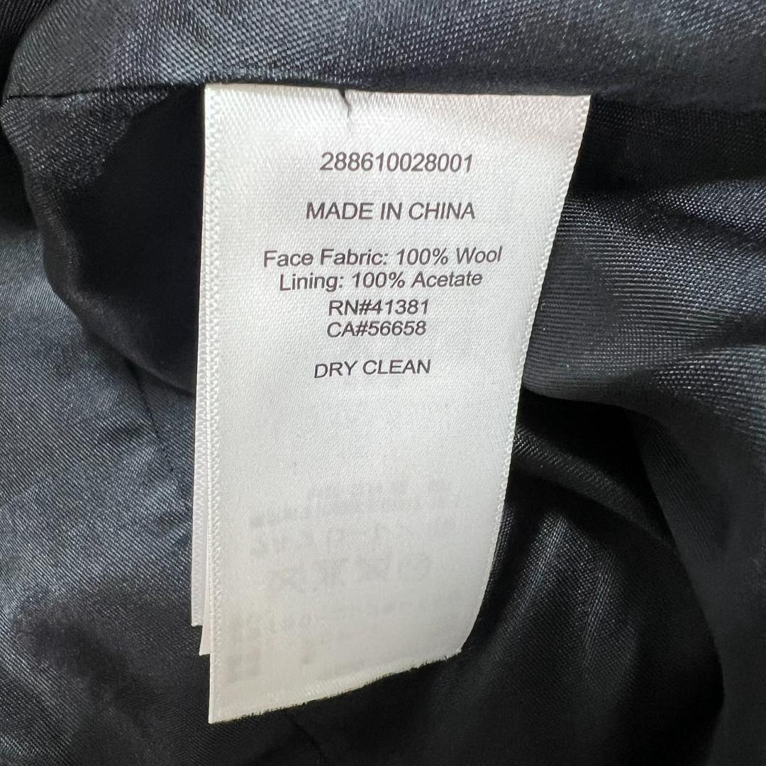 美品 ラルフローレン ヘリンボーンツイード ダブルチェスターコート B1502