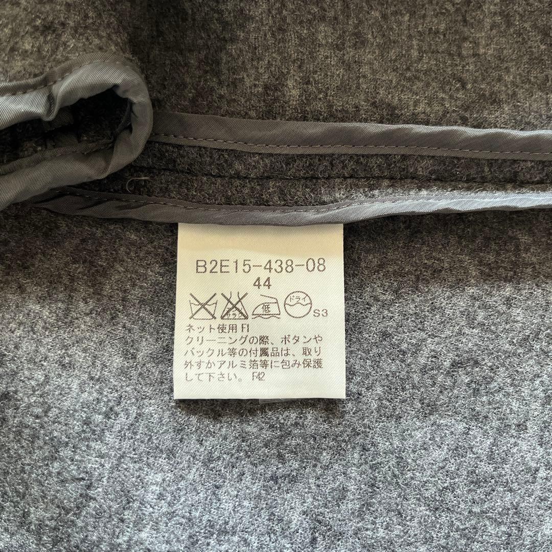 【美品】《BURBERRY LONDON》ポンチョ風 ウール ショート コート