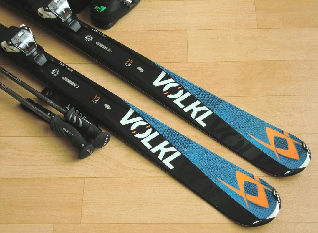 ■■送料無料■VOLKL■メンズスキーセット■板162靴27.5■メンテ付■■