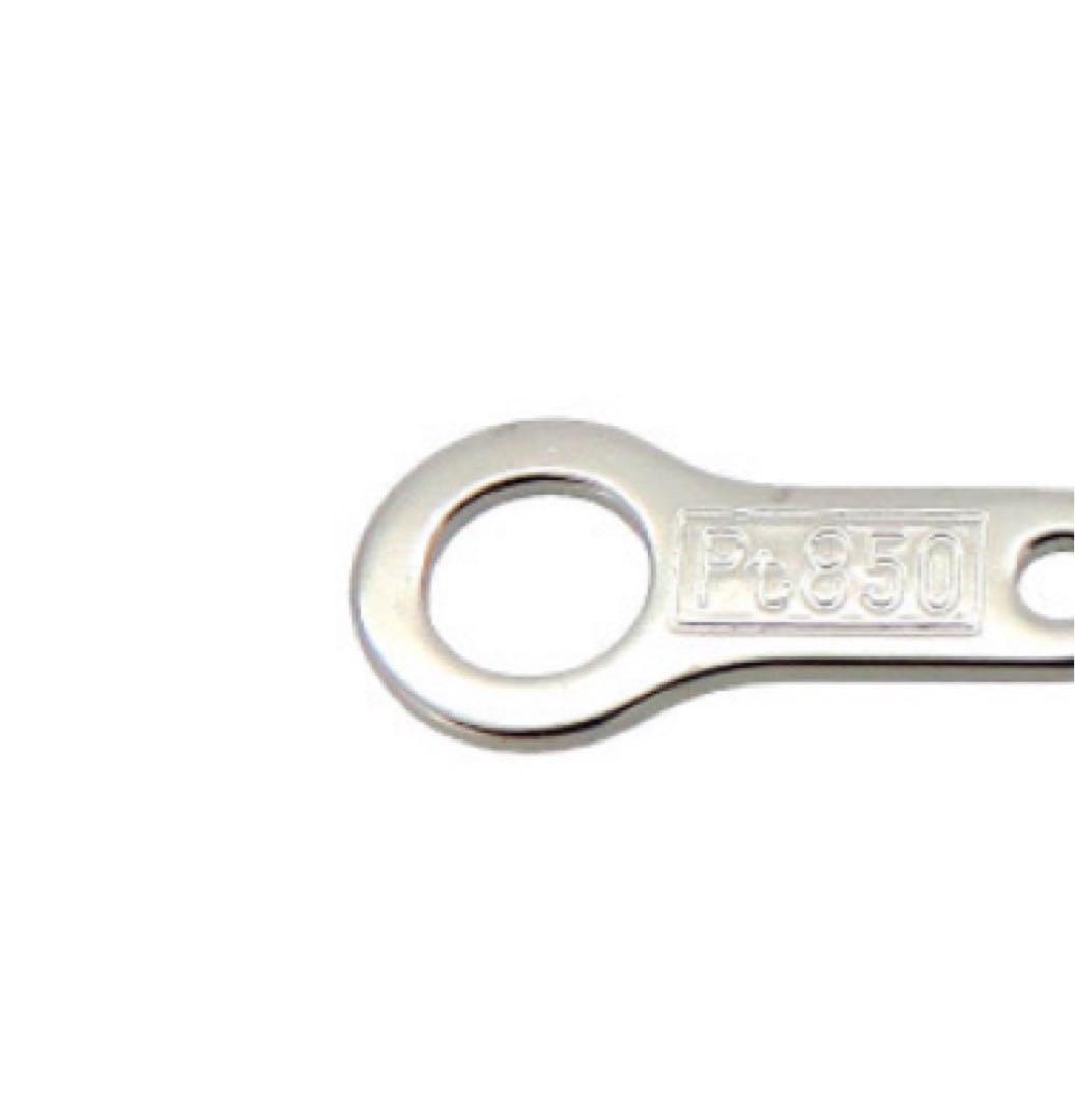 新品!鑑別付き! 天然ダイヤモンド 馬蹄 ネックレス プラチナ pt850