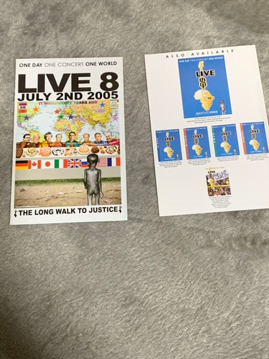 LIVE 8 DVD 4枚組 LIVE AID