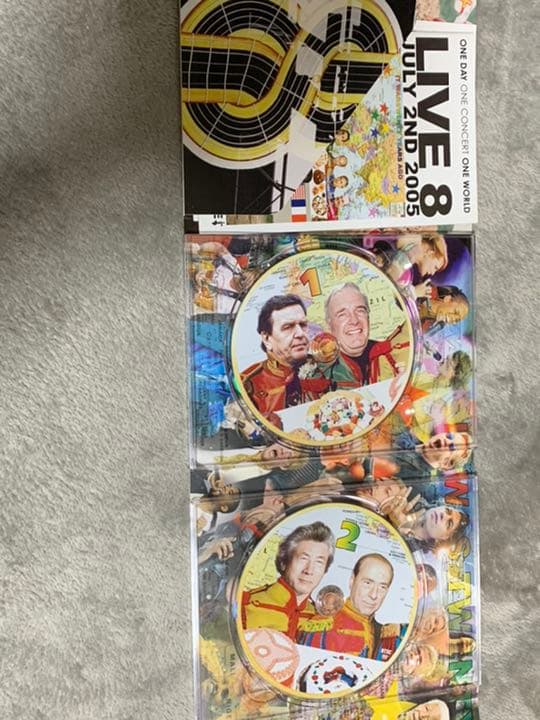 LIVE 8 DVD 4枚組 LIVE AID