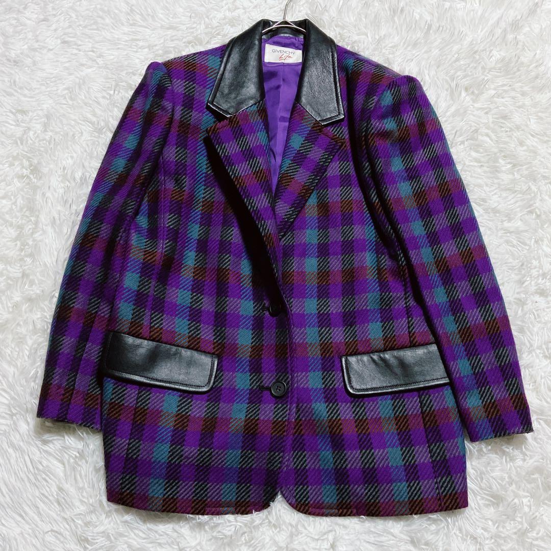 合馬公式アカウント1 ⭐️ジバンシー ライフ　テーラードジャケット　レザー