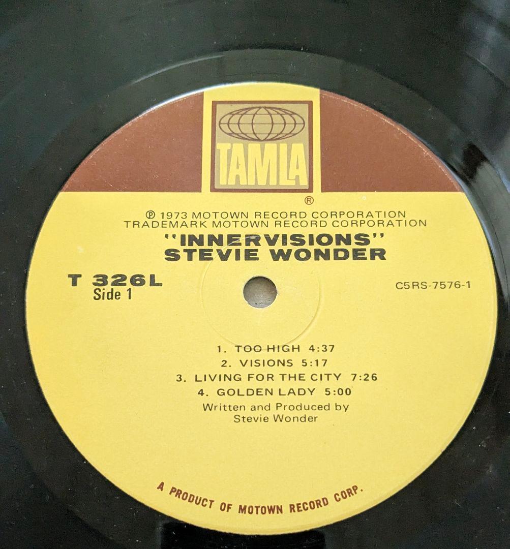 Stevie Wonder Innervisions レコード