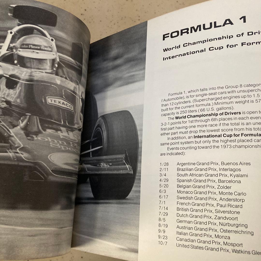 洋書 RACING CAR YEAR 73