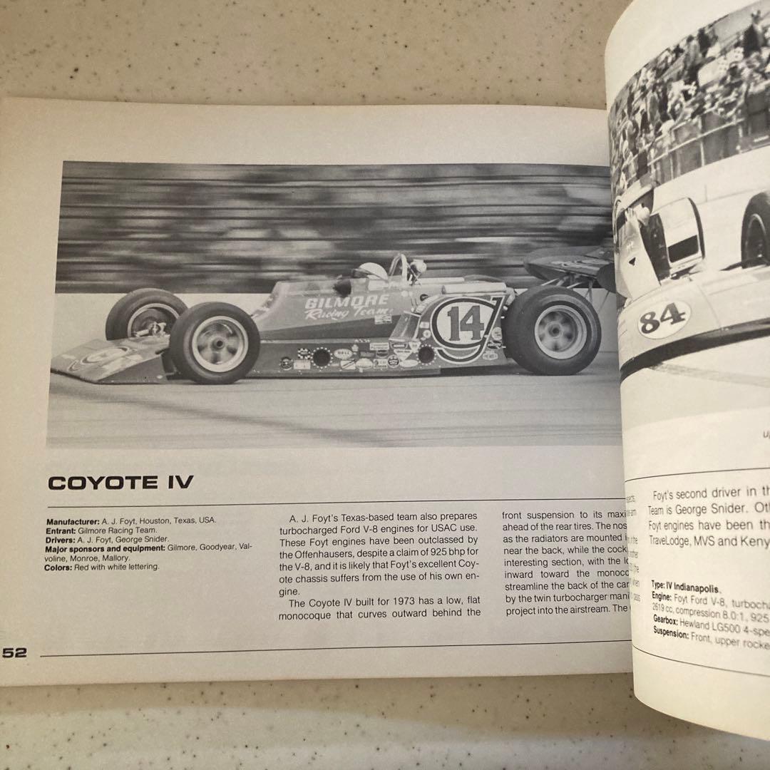 洋書 RACING CAR YEAR 73