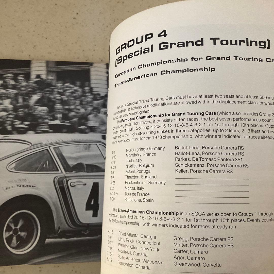 洋書 RACING CAR YEAR 73