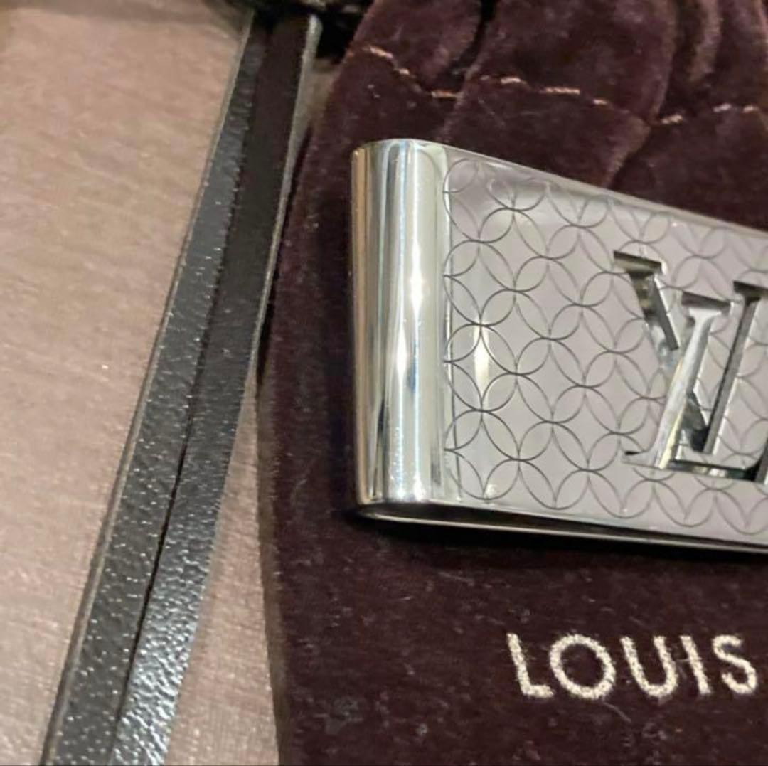 ルイヴィトン マネークリップ バンス ビエ シャンゼリゼ シルバー M65041
