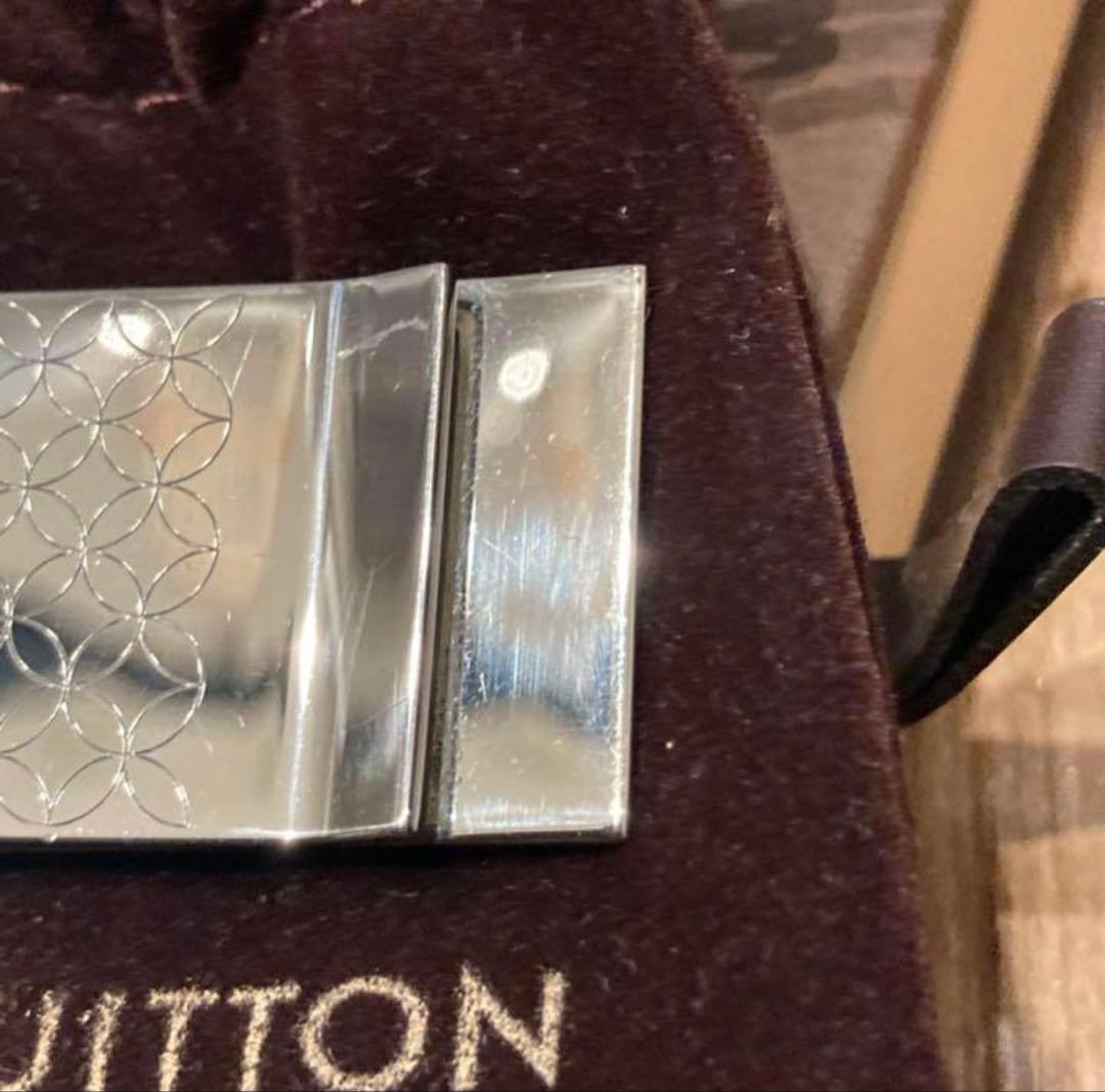 ルイヴィトン マネークリップ バンス ビエ シャンゼリゼ シルバー M65041