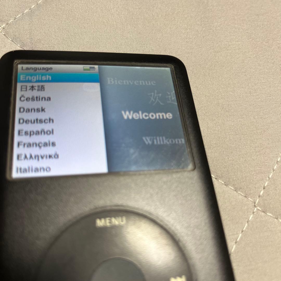 Apple iPod 80GB 本体と付属品