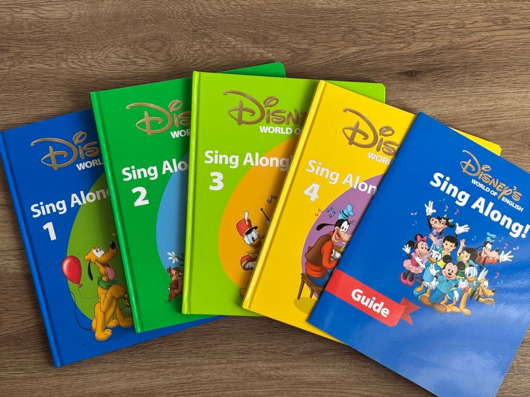 2007年 シングアロング　DVD4枚CD8枚　ディズニー英語システム