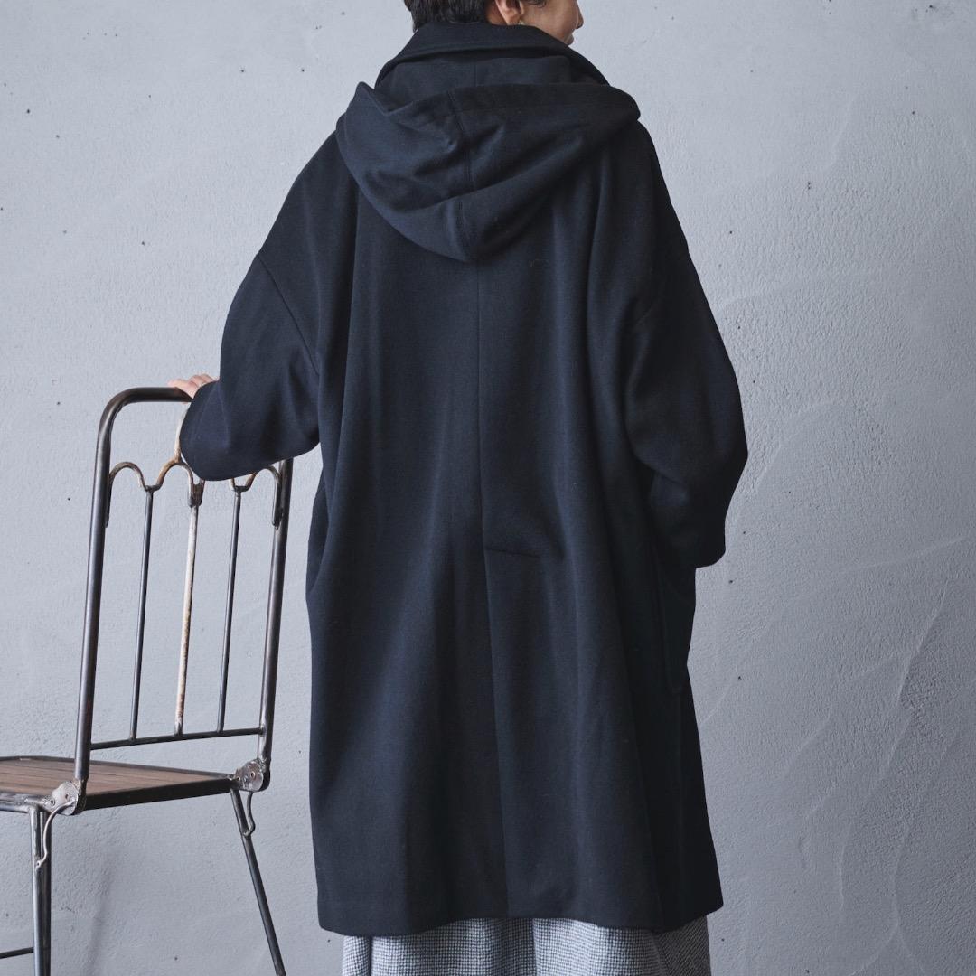 【新品未使用・タグ付き】maison de soil フード取外しコート