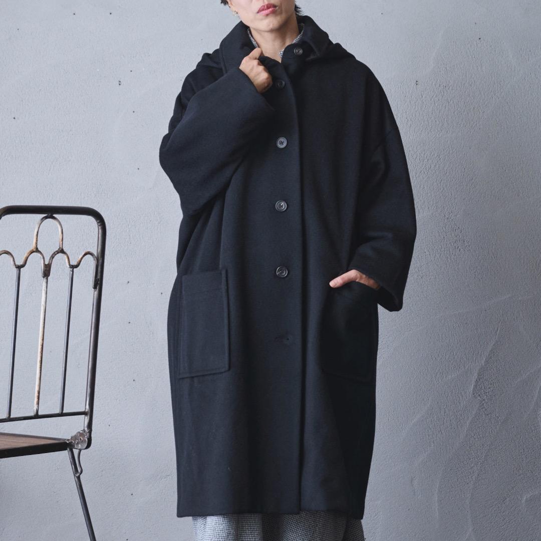 【新品未使用・タグ付き】maison de soil フード取外しコート