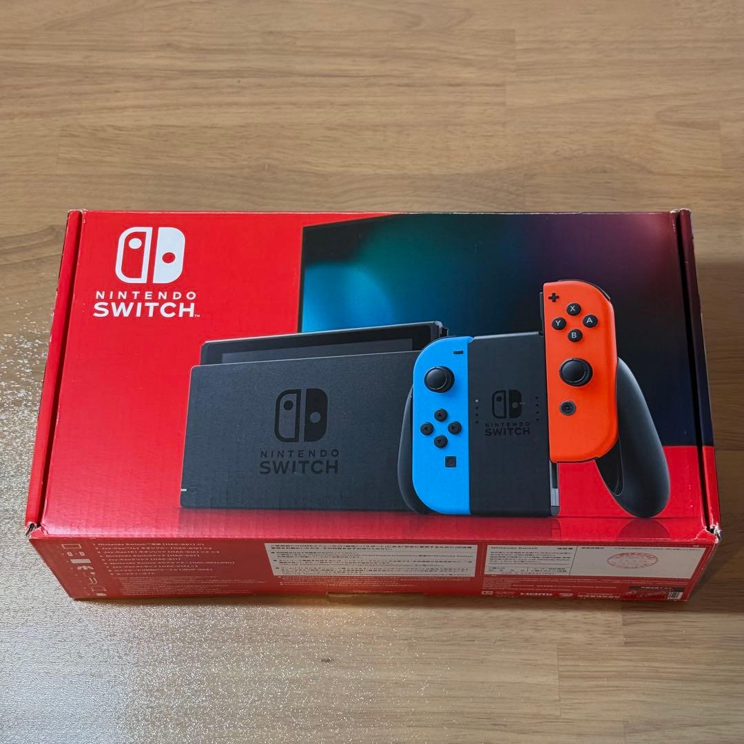 7-104 Switch 本体 バッテリー強化版 箱付き