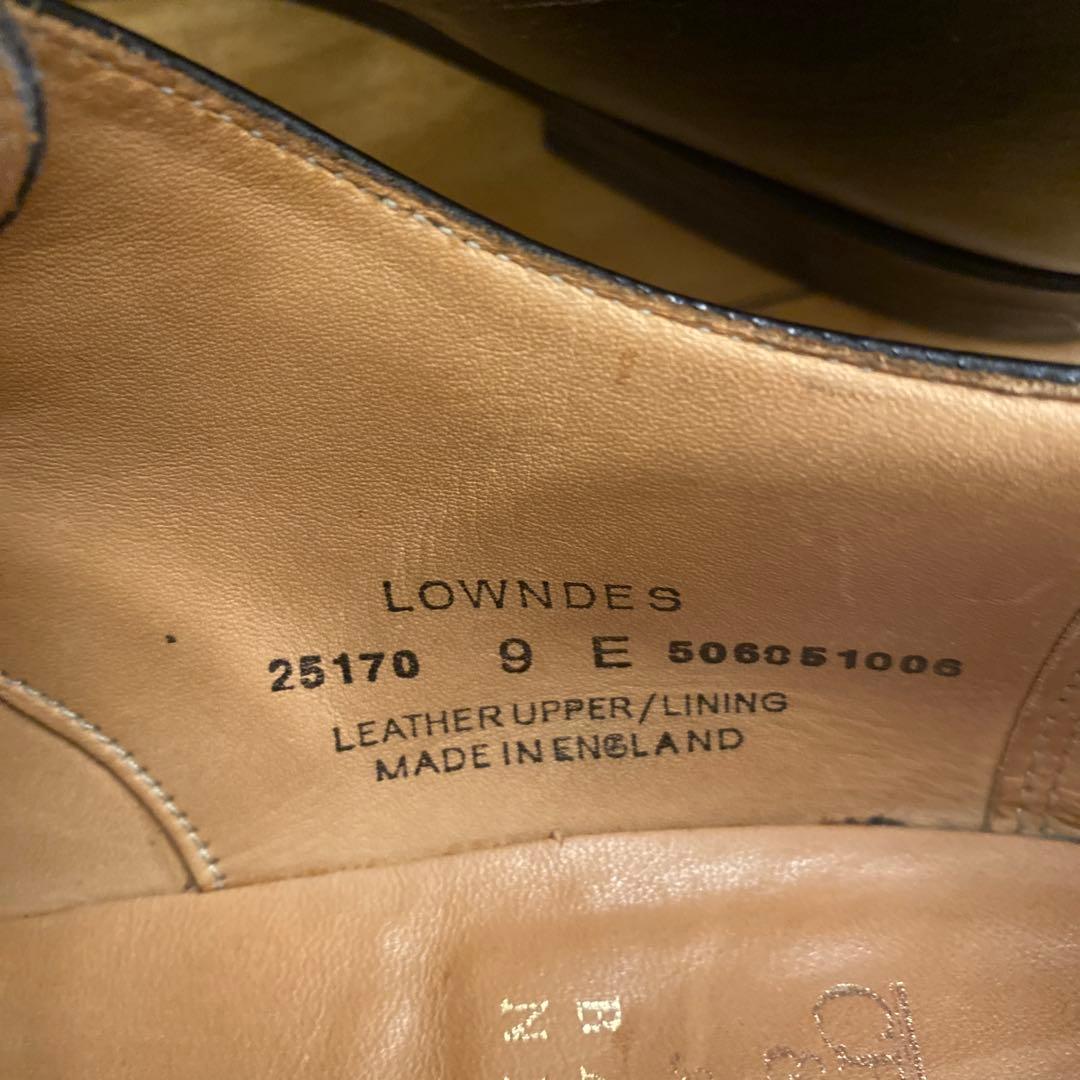 クロケットアンドジョーンズダブルモンクストラップ 9E