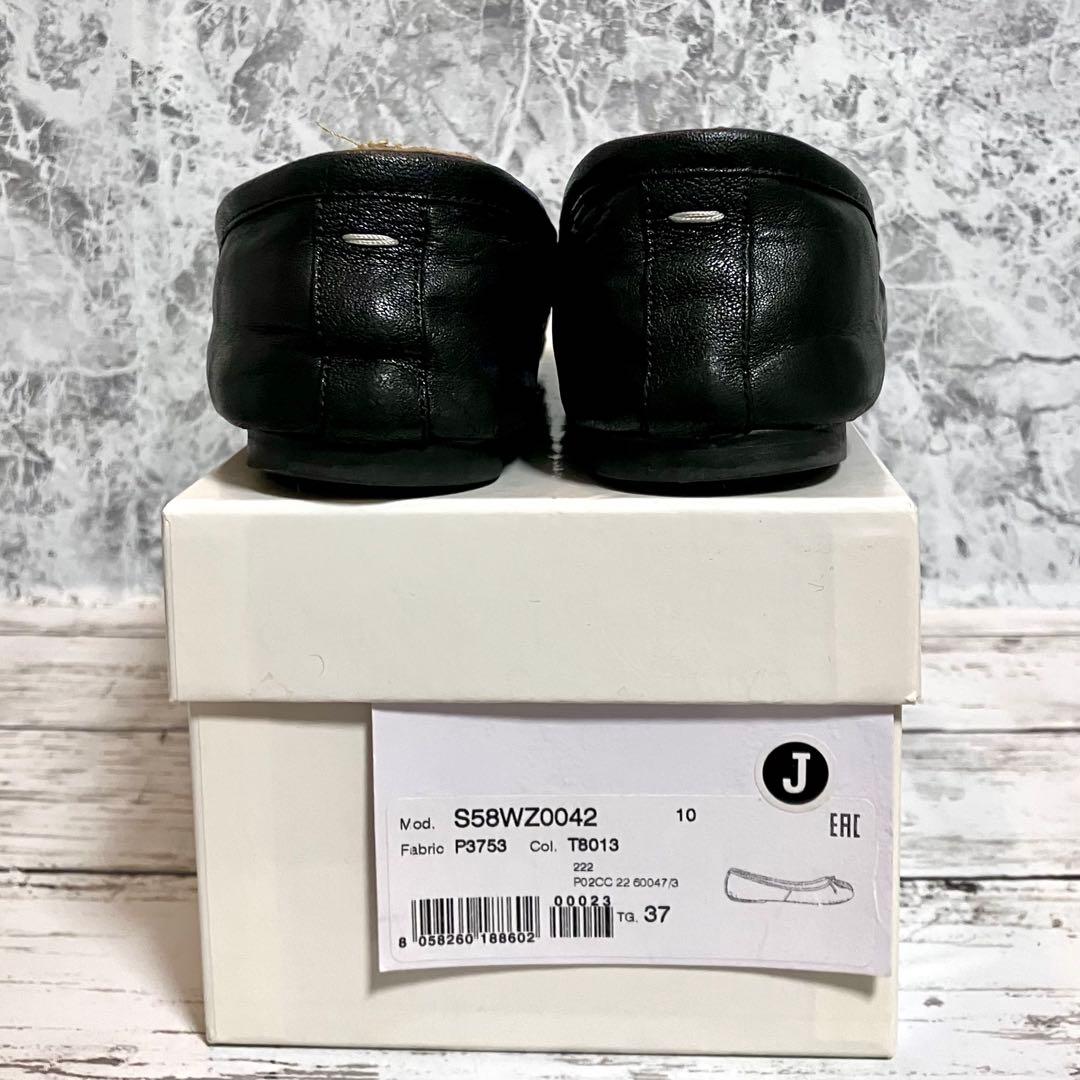 【本物正規品】メゾンマルジェラ　足袋バレエ　タビ 37 ブラック