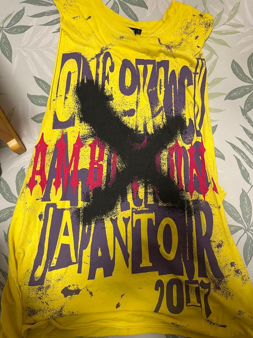 ONE OK ROCK AMBITIONS タンクトップ　Lサイズ